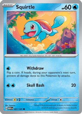 Squirtle (007/165) - SSV1  - Common