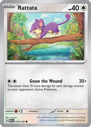 Rattata (019/165) - SSV1  - Common
