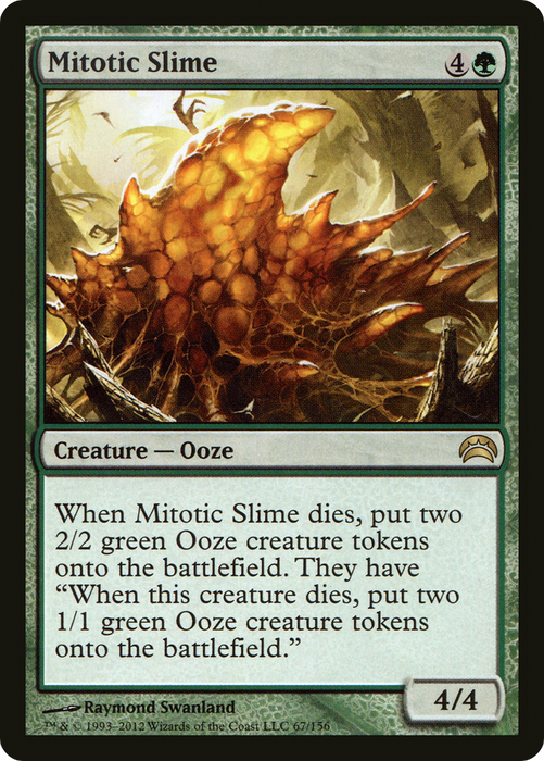 Mitotic Slime (PC2-067) - rare
