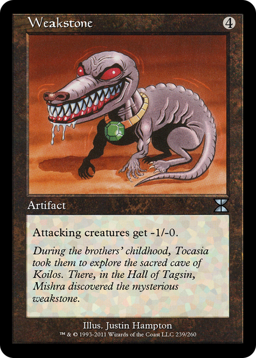 Weakstone (ME4-239) - uncommon - Foil