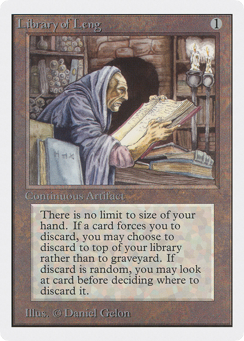 Library of Leng (2ED-258) - uncommon