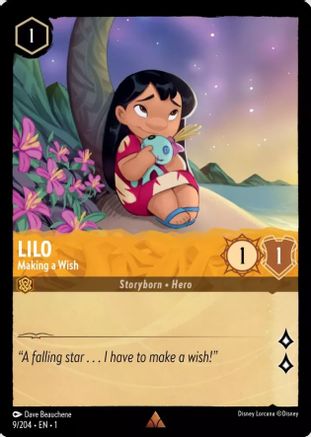 Lilo - Making a Wish (9/204) - Rare