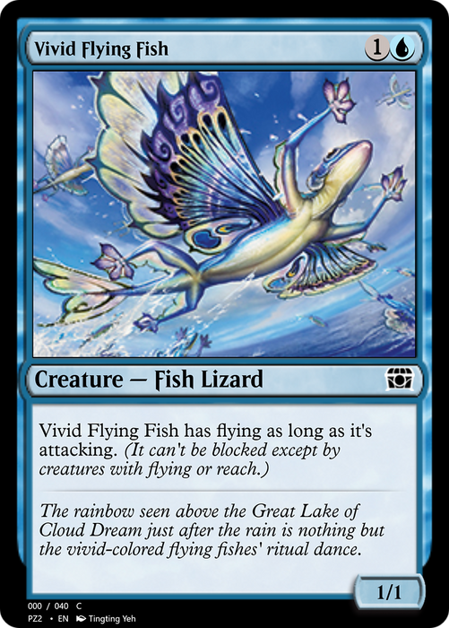 Vivid Flying Fish (PZ2-70817) - common - Foil