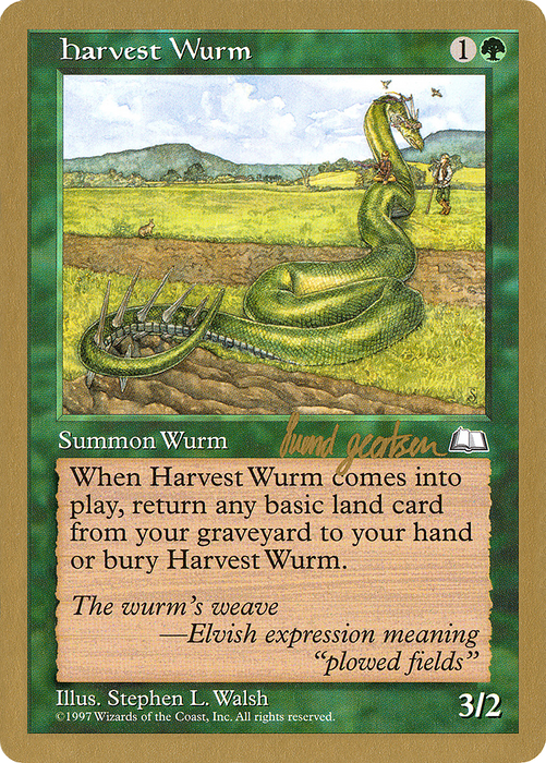 Harvest Wurm (WCD-SG130) - common