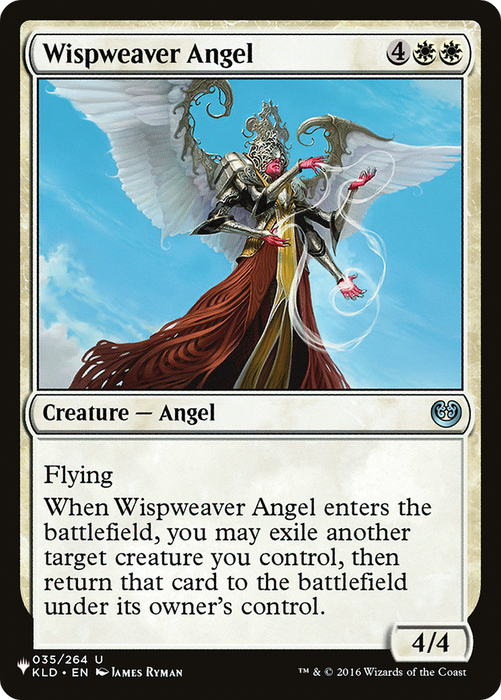 Wispweaver Angel (LIST-KLD-35) - uncommon