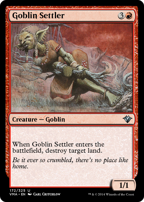 Goblin Settler (VMA-172) - uncommon - Foil