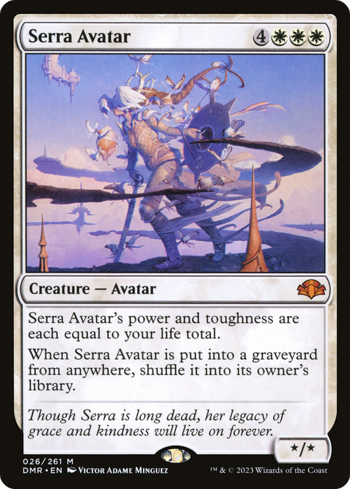 Serra Avatar (DMR-026) - mythic