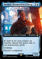 Nardole, Resourceful Cyborg (WHO-365) - rare: (Extended Art)