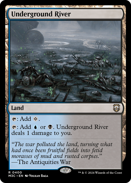 Underground River (M3C-400) - rare - Foil