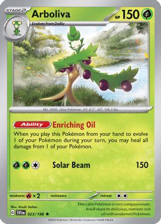 Arboliva (023/198) - MCP  - Rare - Holofoil