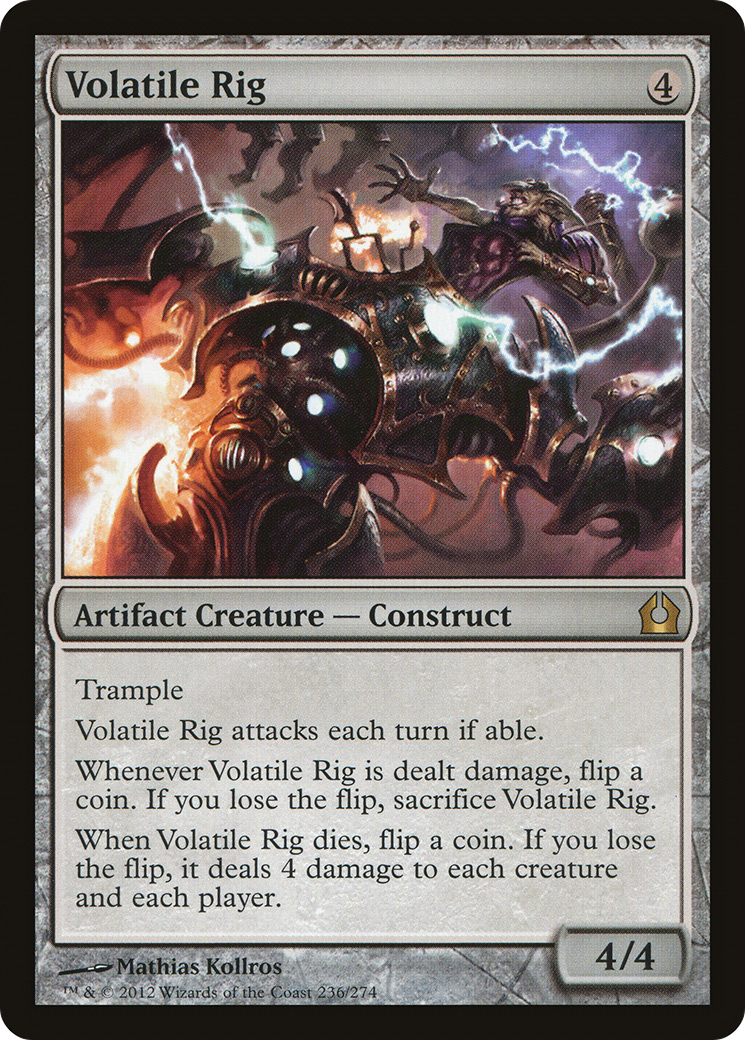 Volatile Rig (RTR-236) - rare - Foil