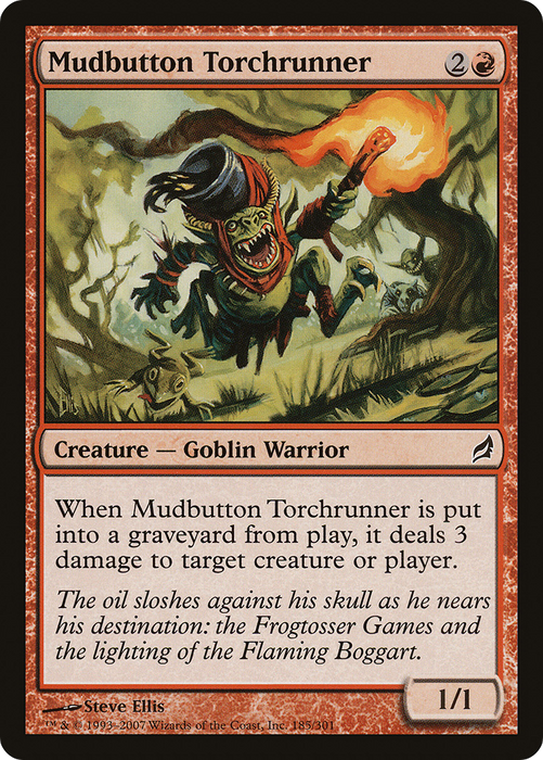 Mudbutton Torchrunner (LRW-185) - common - Foil
