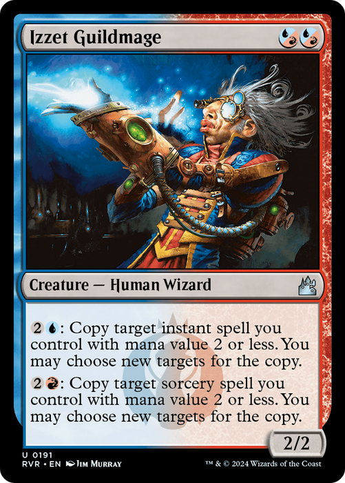 Izzet Guildmage (RVR-191) - uncommon - Foil