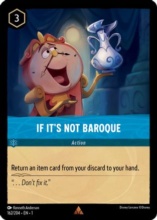 If It's Not Baroque (162/204) - Rare