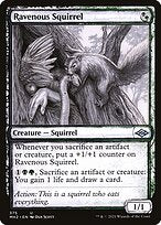 Ravenous Squirrel (MH2-375) - uncommon: (Showcase)