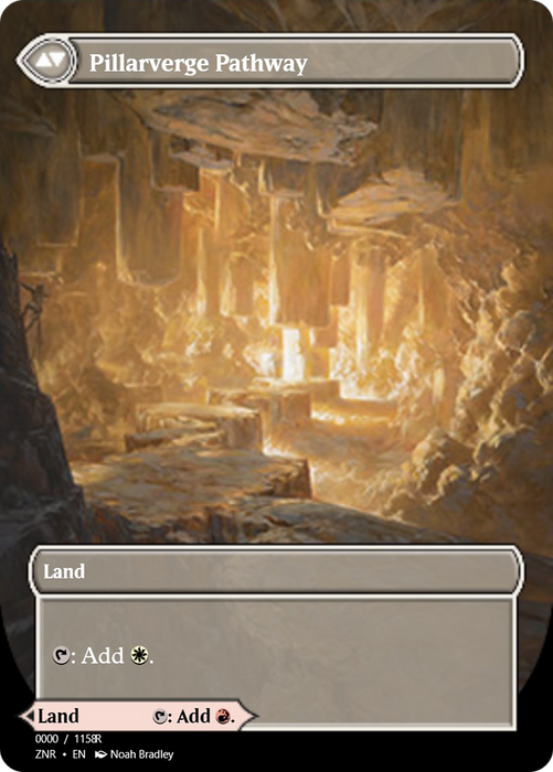 Needleverge Pathway // Pillarverge Pathway (PRM-83854) - rare - Foil