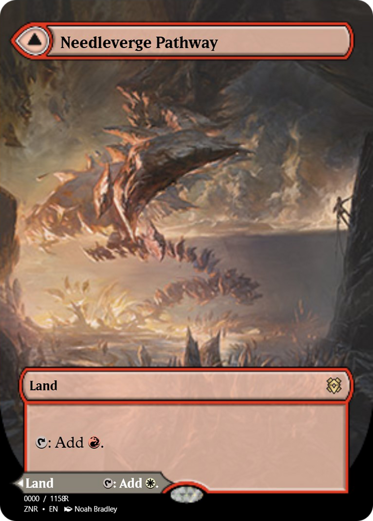 Needleverge Pathway // Pillarverge Pathway (PRM-83854) - rare - Foil