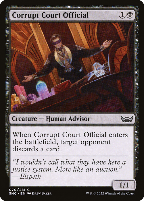 Corrupt Court Official (SNC-070) - common
