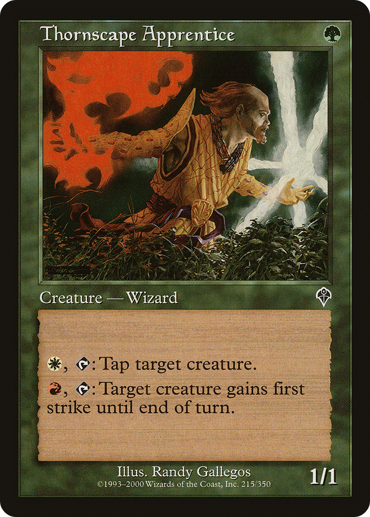 Thornscape Apprentice (INV-215) - common - Foil