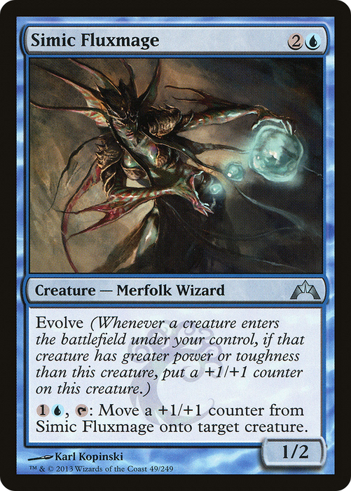 Simic Fluxmage (GTC-049) - uncommon - Foil