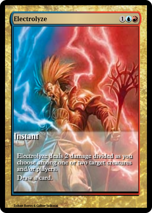 Electrolyze (PRM-32581) - uncommon - Foil