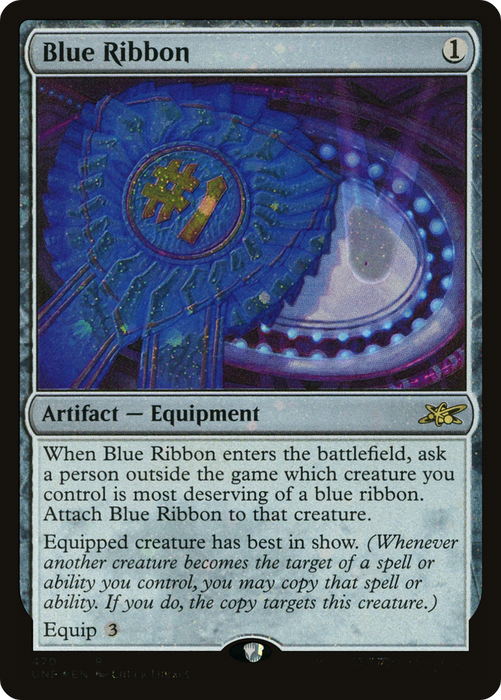 Blue Ribbon (UNF-470) - rare - Foil