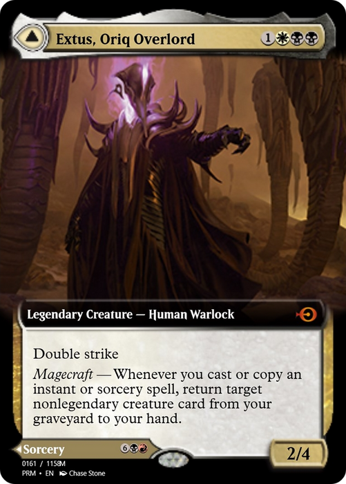Extus, Oriq Overlord // Awaken the Blood Avatar (PRM-90294) - mythic
