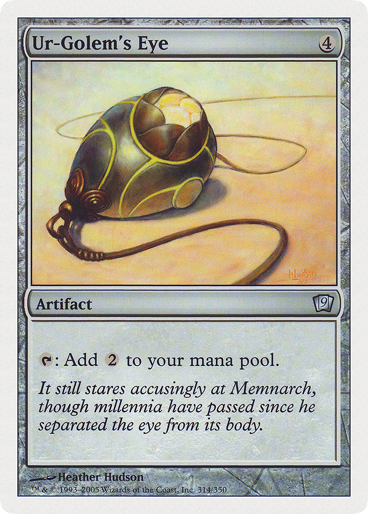 Ur-Golem's Eye (9ED-314) - uncommon
