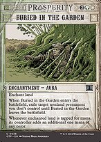 Buried in the Garden (OTP-038) - uncommon: (Showcase) (Borderless)