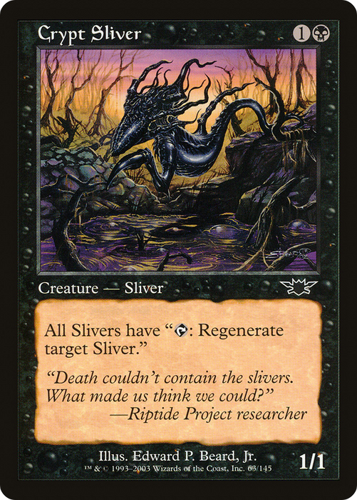 Crypt Sliver (LGN-063) - common