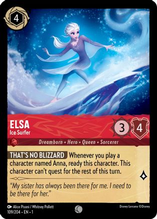 Elsa - Ice Surfer (109/204) - Common