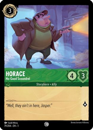 Horace - No-Good Scoundrel (79/204) - Common