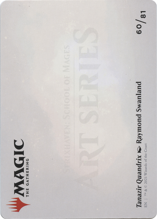 Tanazir Quandrix // Tanazir Quandrix (ASTX-060) - common (Borderless) - Foil