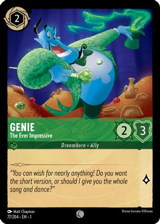 Genie - The Ever Impressive (77/204) - Common