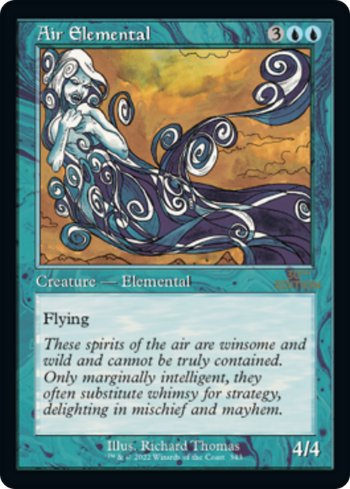 Air Elemental (30A-343) - uncommon
