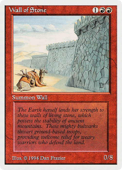 Wall of Stone (SUM-184) - uncommon