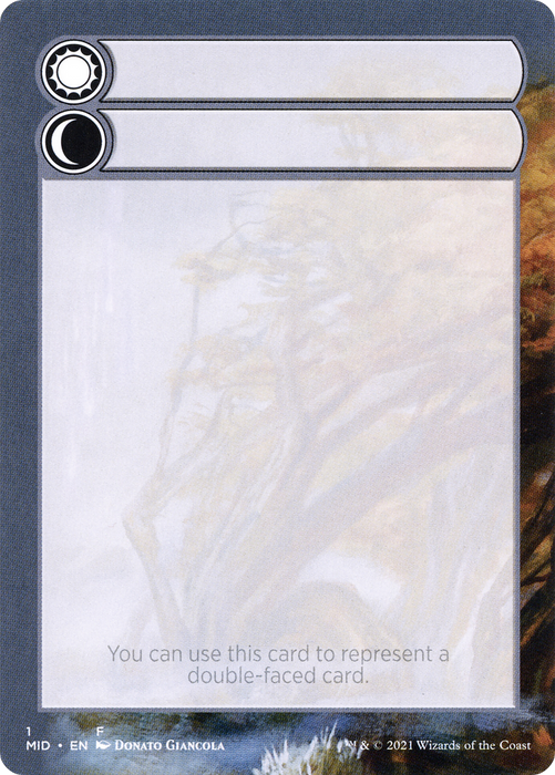 Double-Faced Substitute Card (SMID-001) - common (Borderless)