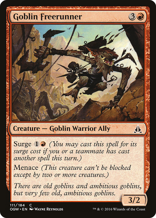 Goblin Freerunner (OGW-111) - common - Foil