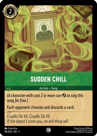Sudden Chill (98/204) - Common - Cold Foil