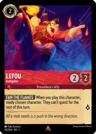 Lefou - Instigator (112/204) - Rare