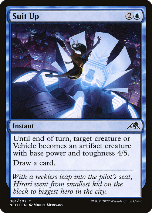 Suit Up (NEO-081) - common - Foil
