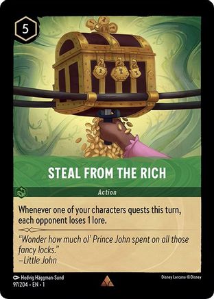 Steal From The Rich (97/204) - Rare