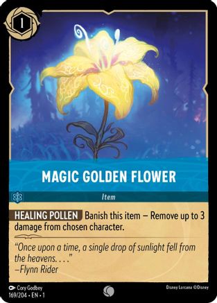 Magic Golden Flower (169/204) - Common - Cold Foil