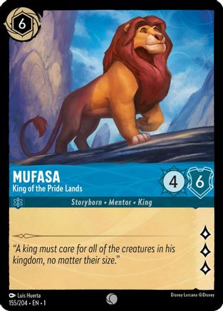 Mufasa - King of the Pride Lands (155/204) - Common
