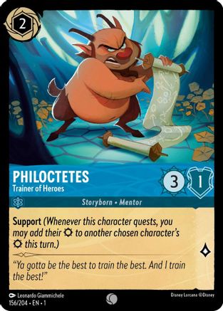 Philoctetes - Trainer of Heroes (156/204) - Common