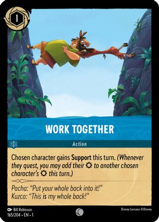 Work Together (165/204) - Common - Cold Foil