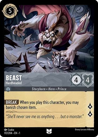 Beast - Hardheaded (172/204) - Uncommon