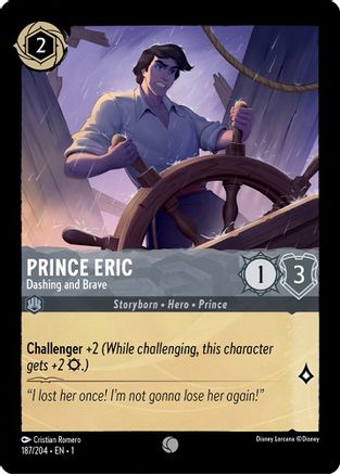 Prince Eric - Dashing and Brave (187/204) - Common