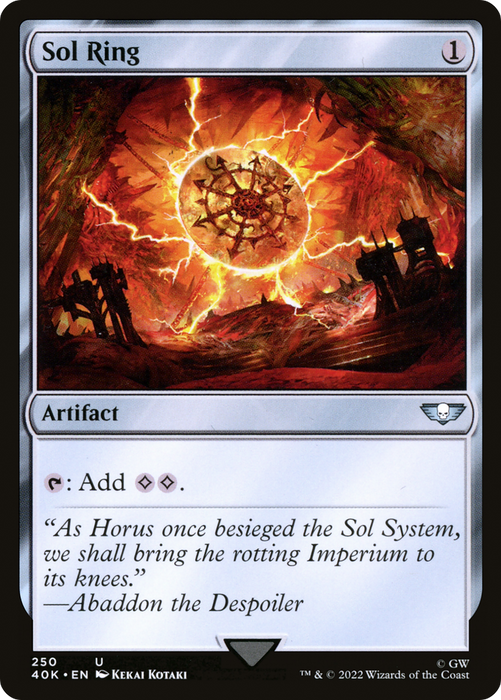 Sol Ring (40K-250) - uncommon