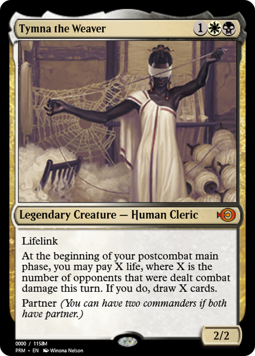 Tymna the Weaver (PRM-86180) - mythic